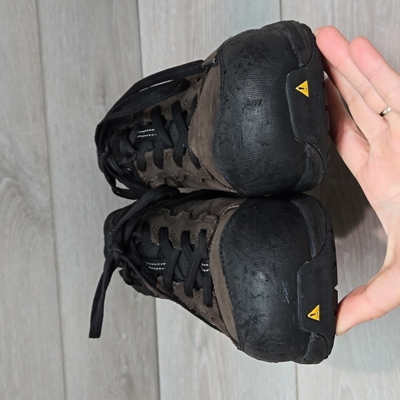 Keen Mens Utility Steel Toe Safty Work Leather Sneakers shoes sz 10D - Picture 4 of 13